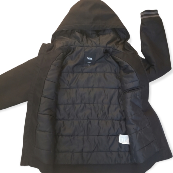 VANS RUTHERFORD MTE YOUYH JACKET BLACK/BLACK - Picture 2 of 6